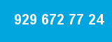 929 672 77 24 929 672 77 24